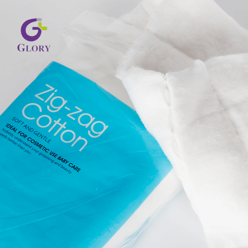 Впитывающий сложенный хлопок зигзаг