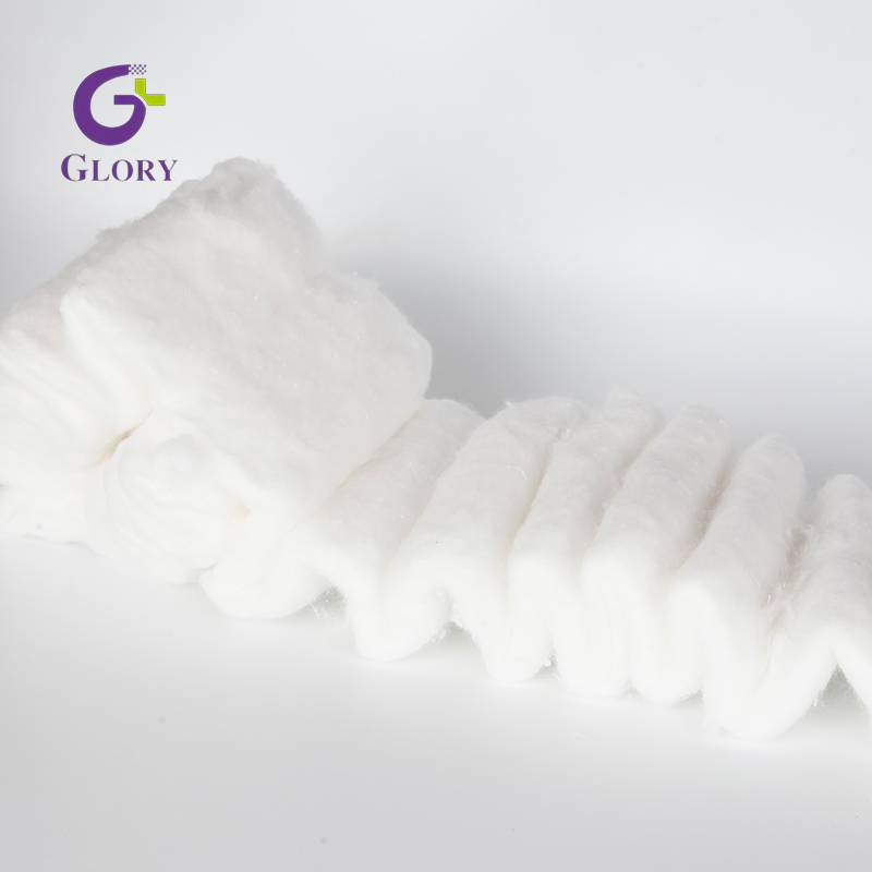 Впитывающий сложенный хлопок зигзаг