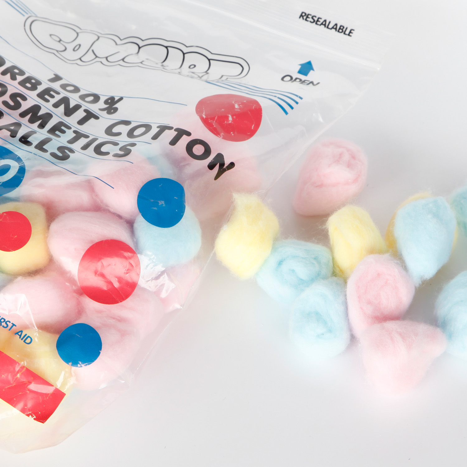  Впитывающий чистящий уход ватный тампон