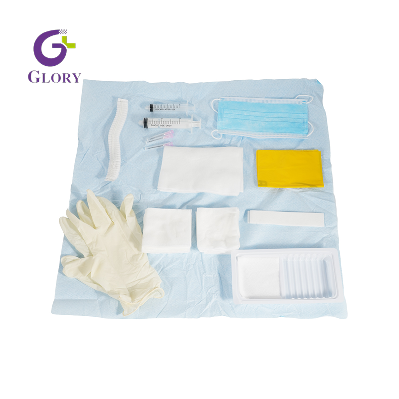 Одноразовый медицинский перевязочный набор для лечения ран Нетканый перевязочный набор