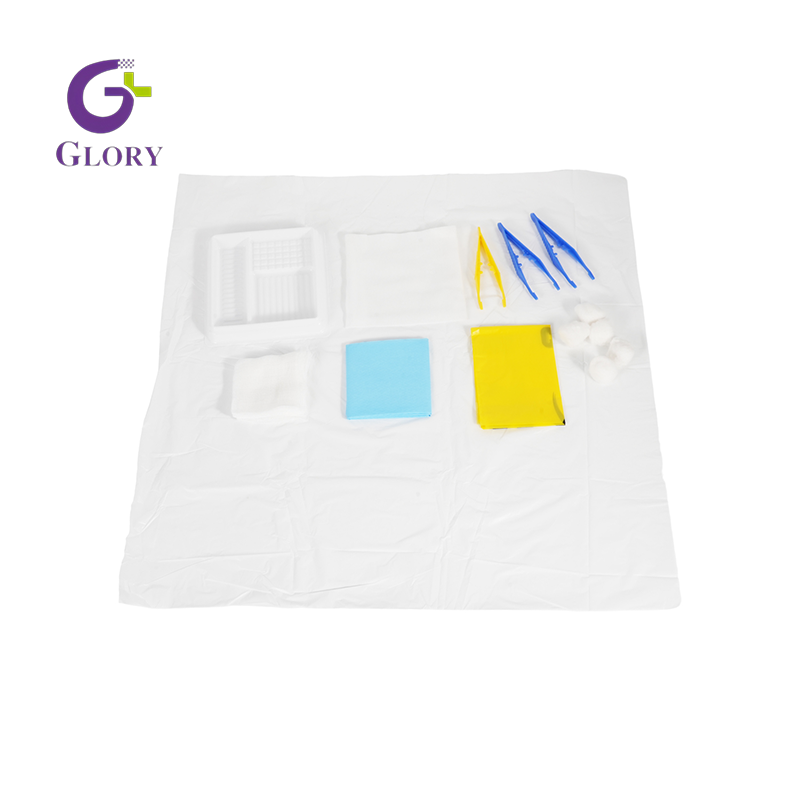 Одноразовый медицинский перевязочный набор для лечения ран Нетканый перевязочный набор