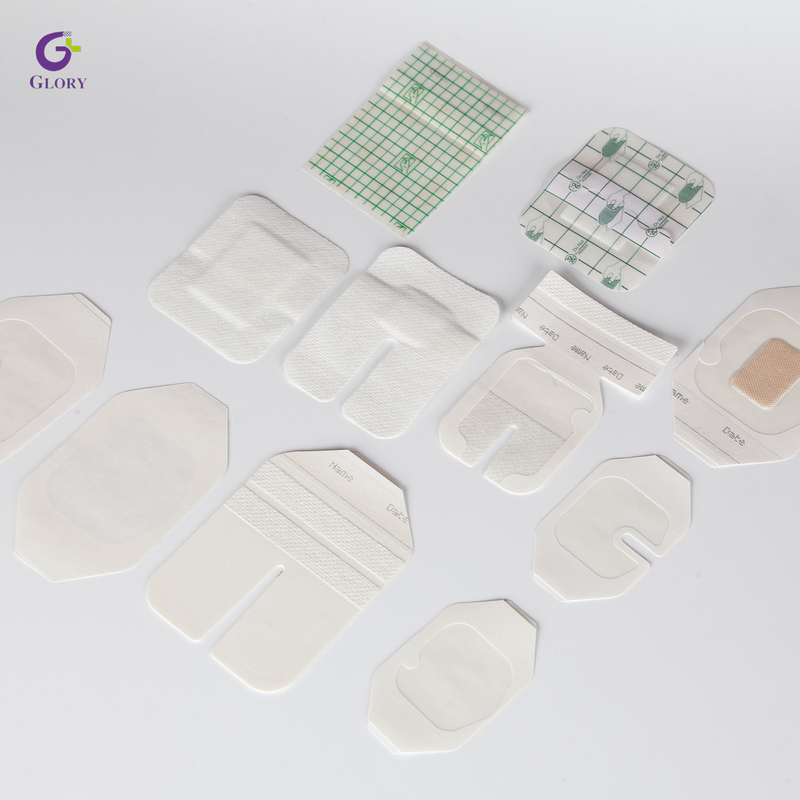 Самоклеящаяся повязка для внутривенного вливания