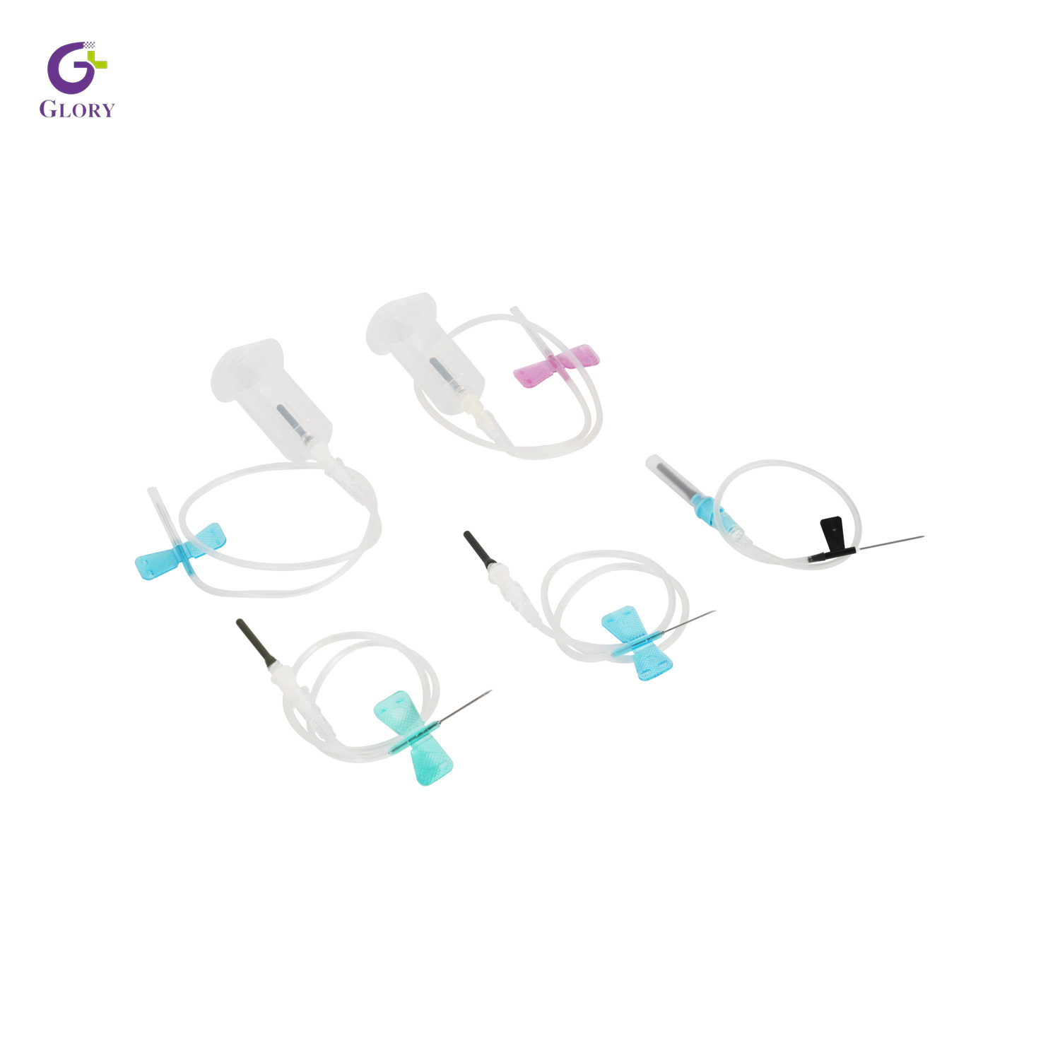 Одноразовая безопасная стерильная игла для сбора крови