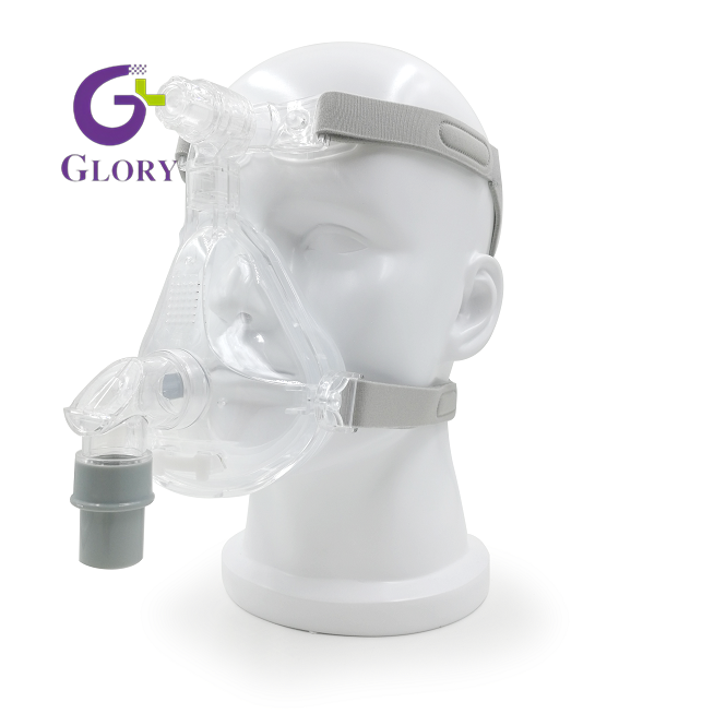Маска CPAP, медицинский класс. Удобная назальная маска CPAP для всего лица. Герметичная регулируемая маска для апноэ во сне. Ультрамягкая подушечная маска для дыхательной терапии во сне.